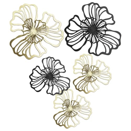 Ornement suspendu délicat en métal de qualité supérieure avec finitions florales réalistes OSOLADY
