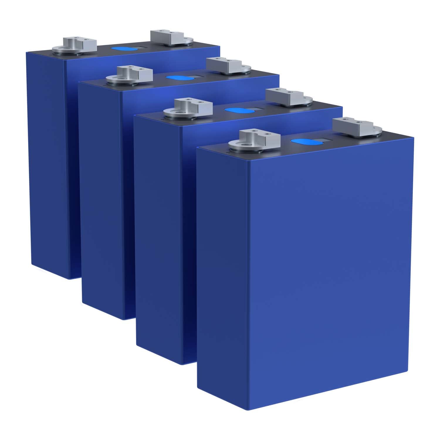 ExpertPower 4 Pack 3.2V 304Ah LiFePO4 Lithium Battery Cell | UL2580 A+ Grade 4000-7000 Life Cycles & 10-Year LifeSpan | Deep Cycle Rechargeable & Electric-Vehicle Grade