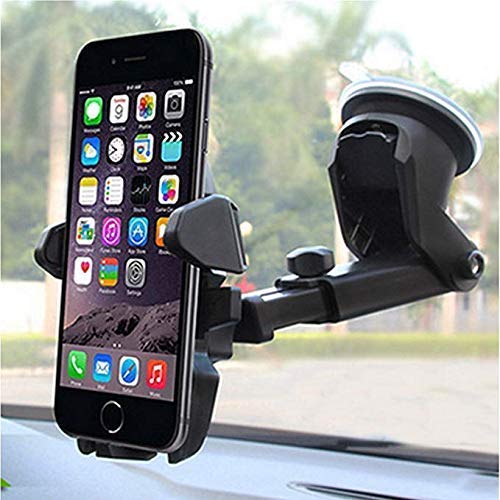 Mobi Series Long Neck One Touch Car Mobile Phone Holder with 360 Degree Rotating for Dashboard/Windshield, for iPhone & Android (B07MQJ7QKW) Amazon Price History, Amazon Price Tracker