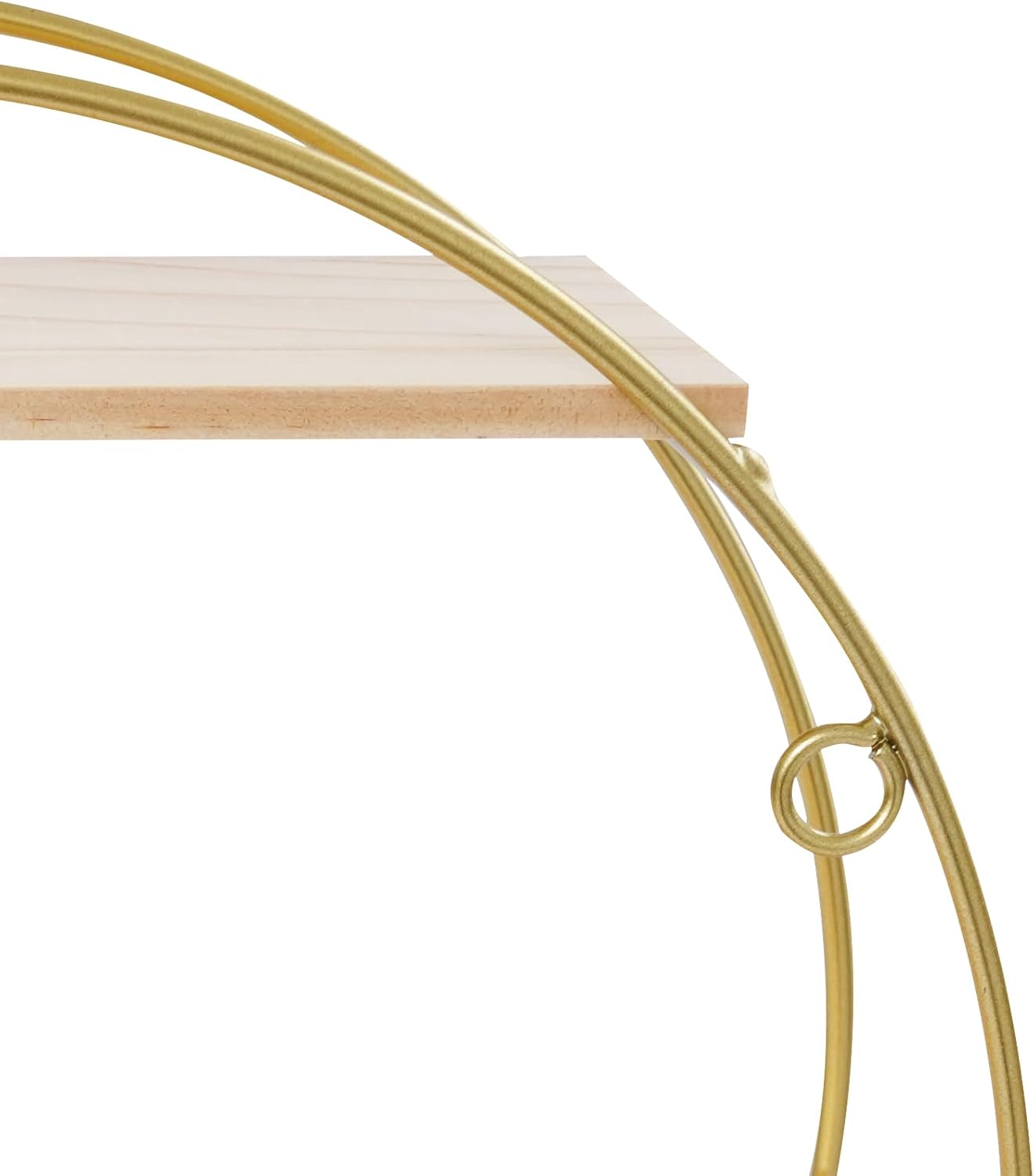 Floating Shelvesa,an Irregular Three-Layer Storage Rack (1, Round)