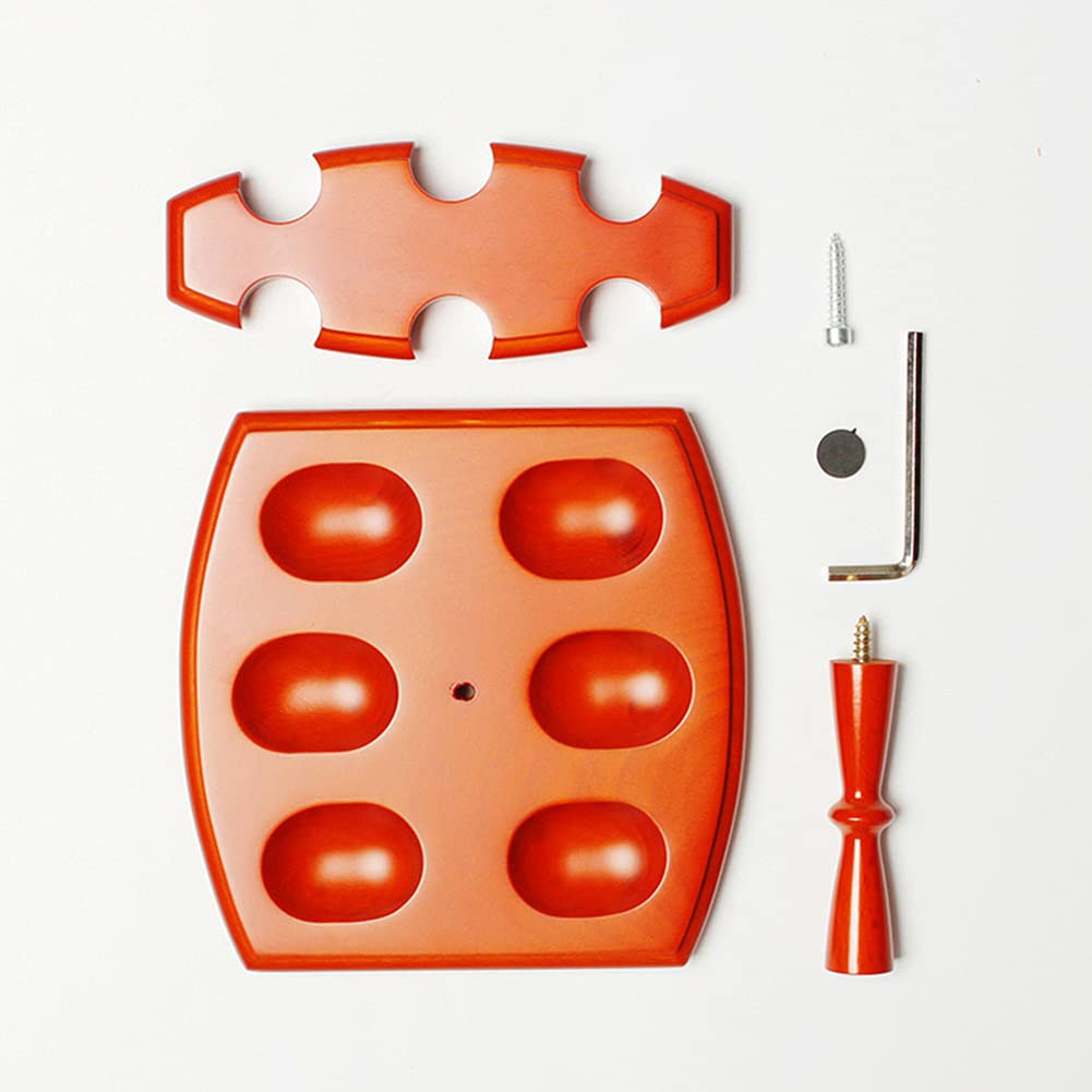 Support Pipe Palissandre Massif 7 Pipes - Organisateur Luxe Pour Collectionneurs