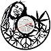 Produktbild GRAVURZEILE Bob Marley Design Wanduhr aus Vinyl Schallplattenuhr im Upcycling Design Uhr Wand-Deko Vintage-Uhr Wand-Dekoration Vinyl-Uhr Retro-Uhr Made in Germany