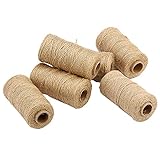 Protección del medio ambiente: nuestra cuerda de cáñamo hecha a mano está hecha de cáñamo 100% biodegradable, suave y duradera, y muy respetuosa con el medio ambiente.