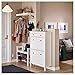 IKEA Hemnes Shoe Cabinet With 2 Compartments, White