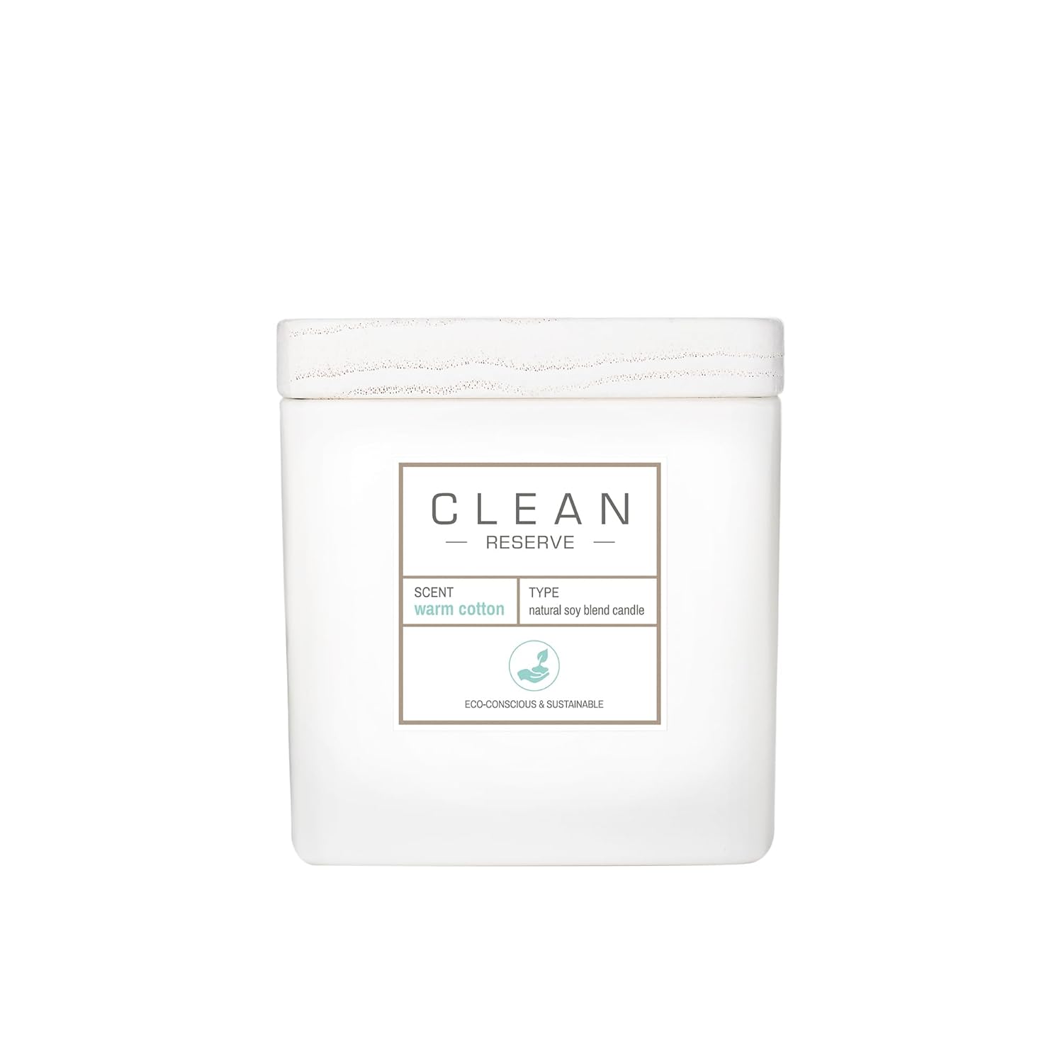 CLEAN RESERVE Home Candle Natural Soy Blend Scented Candle Premium Non-Toxic Candle Made with Sustainable Ingredients Up to 40 Hour Burn Time 8 oz