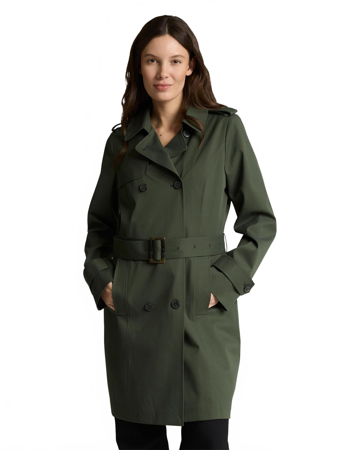 TOM TAILOR Damen Basic Trenchcoat