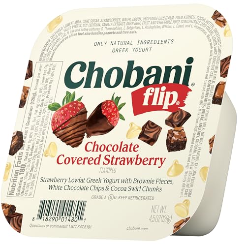 Chobani® Flip® Lowfat Greek Yogurt Chocolate Covered Strawberry 4.5oz
