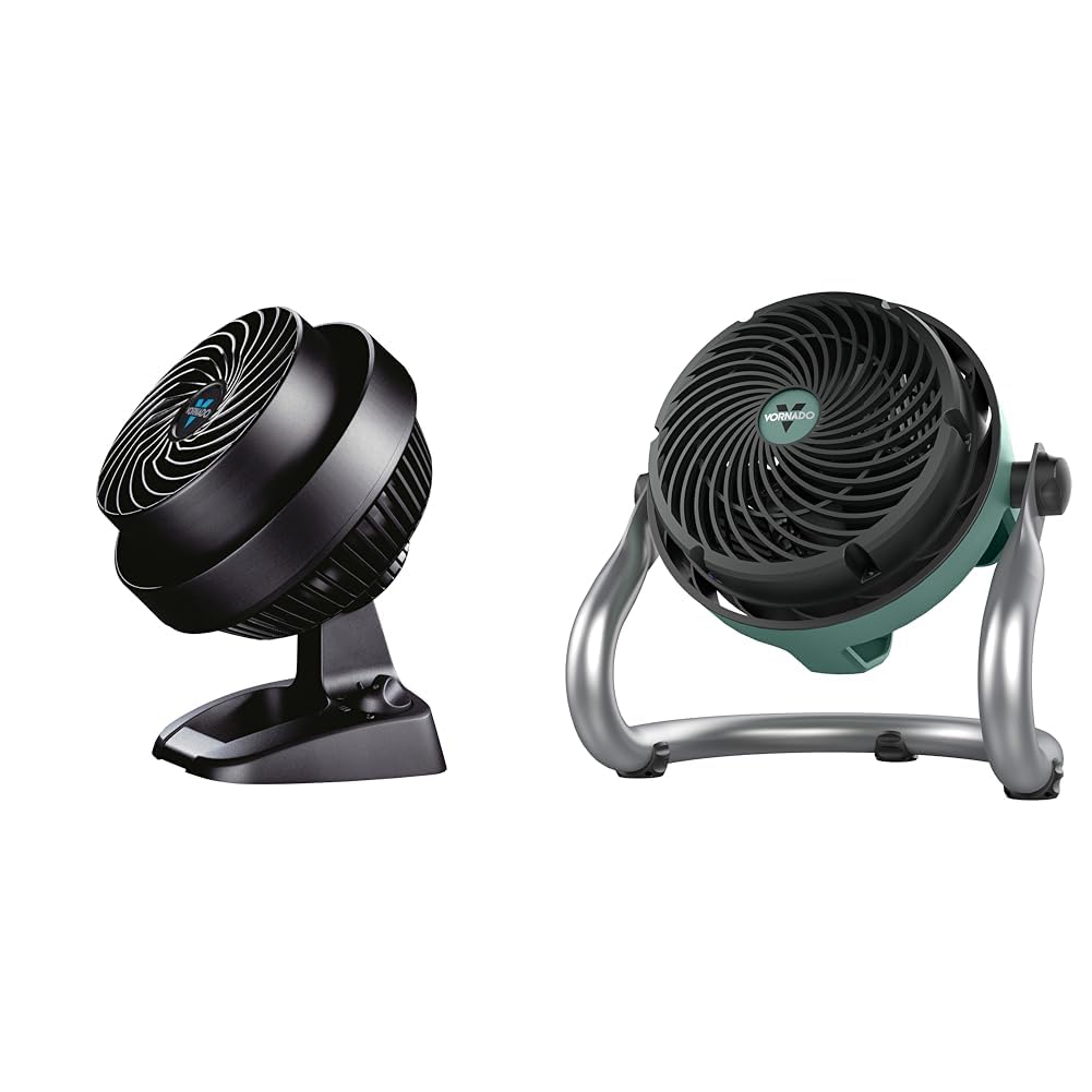 Vornado 530 Compact Whole Room Air Circulator Fan Bundle EXO51 Heavy Duty Air Circulator Shop Fan