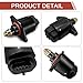 HQRNYP Car Idle Speed Control Valve, Idle Air Control Valve, Throttle Stepper Motor for Stable Engine Operation, Vehicle Modified Repair Accessories Compatible with King Kong, Replace OEM#90380 10526