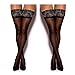 MecedorA Sous-vêtement 10-20-40-50-den Lingerie, Double 40 den ner4o, L