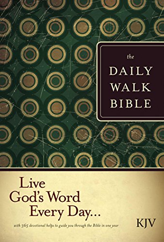 The Daily Walk Bible KJV (Softcover)