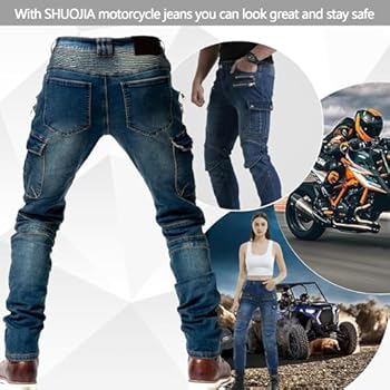 Motorbroek Heren? Jeans voor mannen Kevlar? beschermende motorbroek