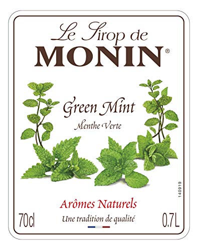 Monin Le Sirop de Monin PFEFFERMINZ 0,7l - 700 ml - Imagen 4