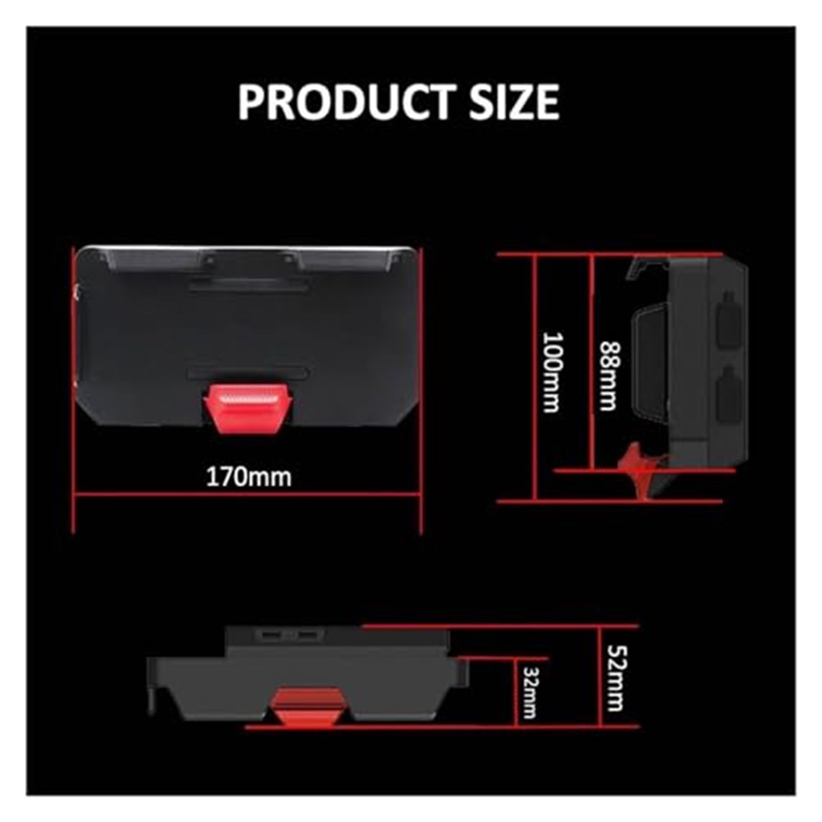 Supporto for telefono GPS Moto, for BMW, for F750GS Supporto for navigazione for telefono cellulare con ricarica wireless USB generale Ricarica wireless con cavo Supporto per telefono da moto(