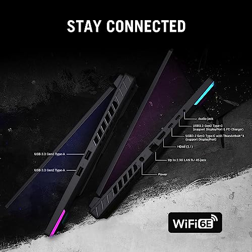 Image of ASUS ROG Strix G16 Gaming Laptop 2023 Newest, 16 inch FHD 165Hz Display, Intel Core i7 13650HX up to 4.9GHz, NVIDIA GeForce RTX 4060, 64GB DDR5 RAM, 1TB SSD, Wi-Fi 6E, Bluetooth, Windows 11