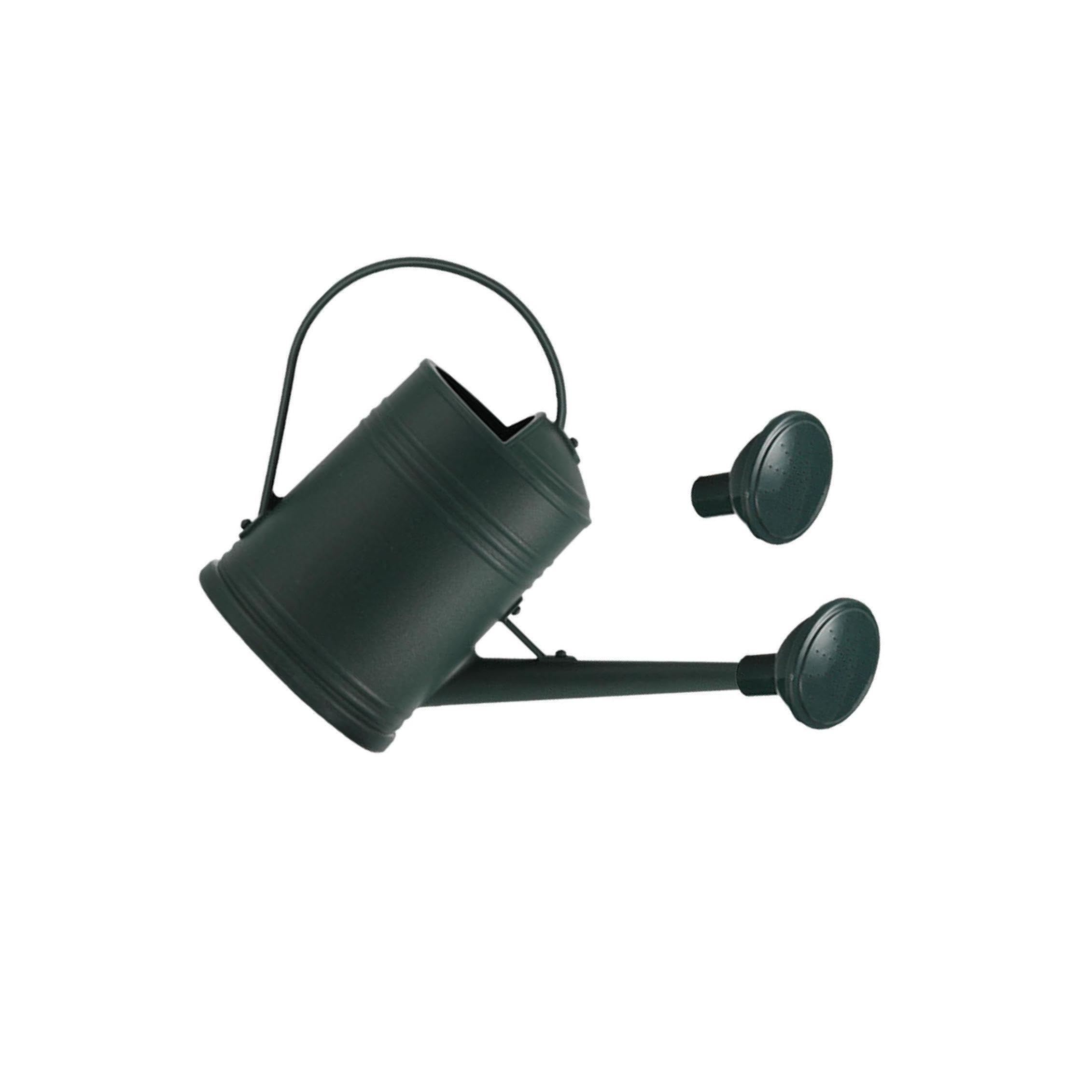 AMSLSIU Watering Can Unique Ergonomic Handle Decorative Houseplants Lightweight Sprinkling Can Essential Gardening Tool Gardening Tool Lightweight Countryside, Green