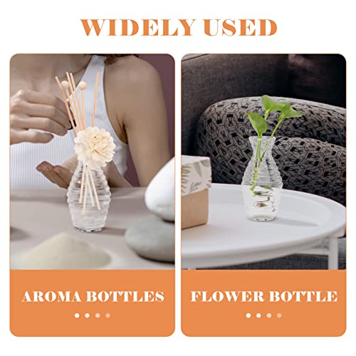 Botellas de aceite esencial Garneck 6pcs boca ancha miniatura 3