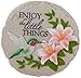 Spoontiques - Garden Décor - Hummingbird Stepping Stone - Decorative Stone for Garden