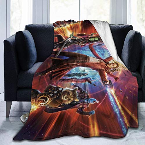 Guardians of The Galaxy Blanket with Soft Anti-Pilling Flannel