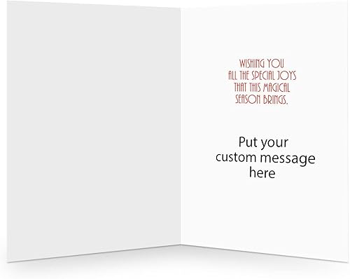 Miniatura 5 de Stonehouse Collection Southwest Snowy Christmas- 18 tarjetas de Navidad y sobres - Tarjetas de Navidad del oeste (estándar)