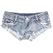 NW Women's Low Waist Sexy Denim Short Hot Pants Sexy Mini Jeans Shorts