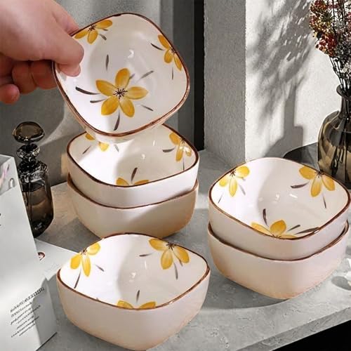 Image of YANCI 200ML Ceramic Dipping Bowls - Set of 12 | Microwave & Dishwasher Safe | Mini Bowls for Soy Sauce, Chutney, Ketchup, Jam & Spices | Elegant Tableware for Sushi & Snacks