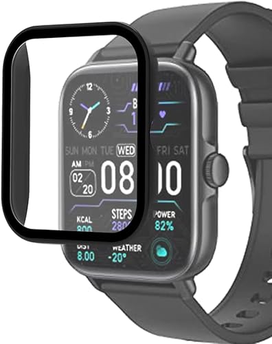 Miniatura 4 de smaate Fundas de reloj inteligente con protector de pantalla para Y20GT, compatibles con WZWNEER, BANLVS, DXPICR, Bctemno Y20GT de 1.7 pulgadas,