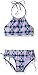Hobie Girls' Big Girls' Floral Medallion High Neck Set