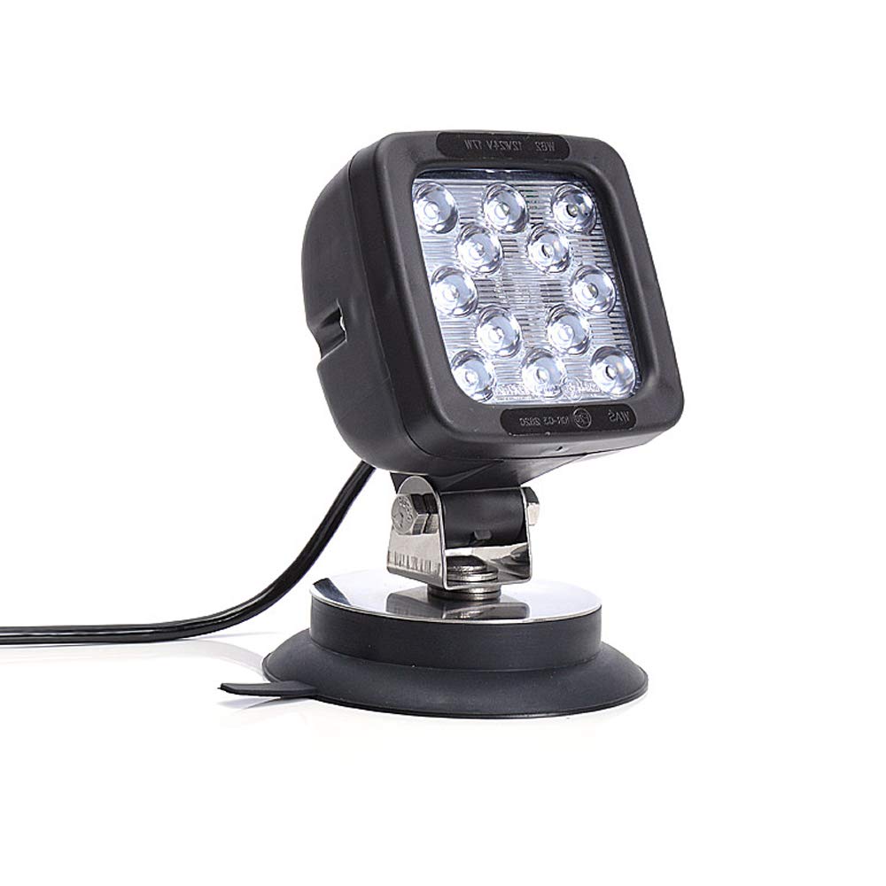 Dodatkowy reflektor LED 17 W z 13-biegunową wtyczką do przyczepy + stopką magnetyczną