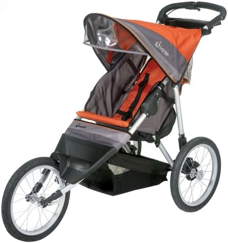 red jogger stroller