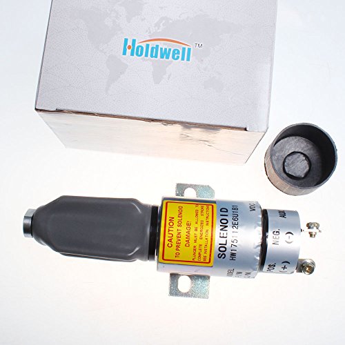 Solenoide de parada motor diésel arregla fallos apagado Woodward 5