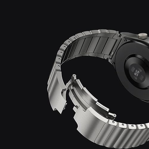 Miniatura 5 de VeveXiao Correa de repuesto de malla de acero inoxidable de 0.866 in compatible con Huawei Watch GT4 Pro de 1.811 inGT3 Pro de 1.811 inGT2 de 1.811