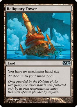 Magic: the Gathering - Reliquary Tower (227) - Magic 2013