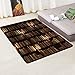 Produktbild LGXINGLIyidian Super Weicher Teppich Kreatives Kerzenständer-Weinlesebücherregal 3D Gedruckter Warmer Rutschfester Teppich des Wohnzimmers 120X120Cm