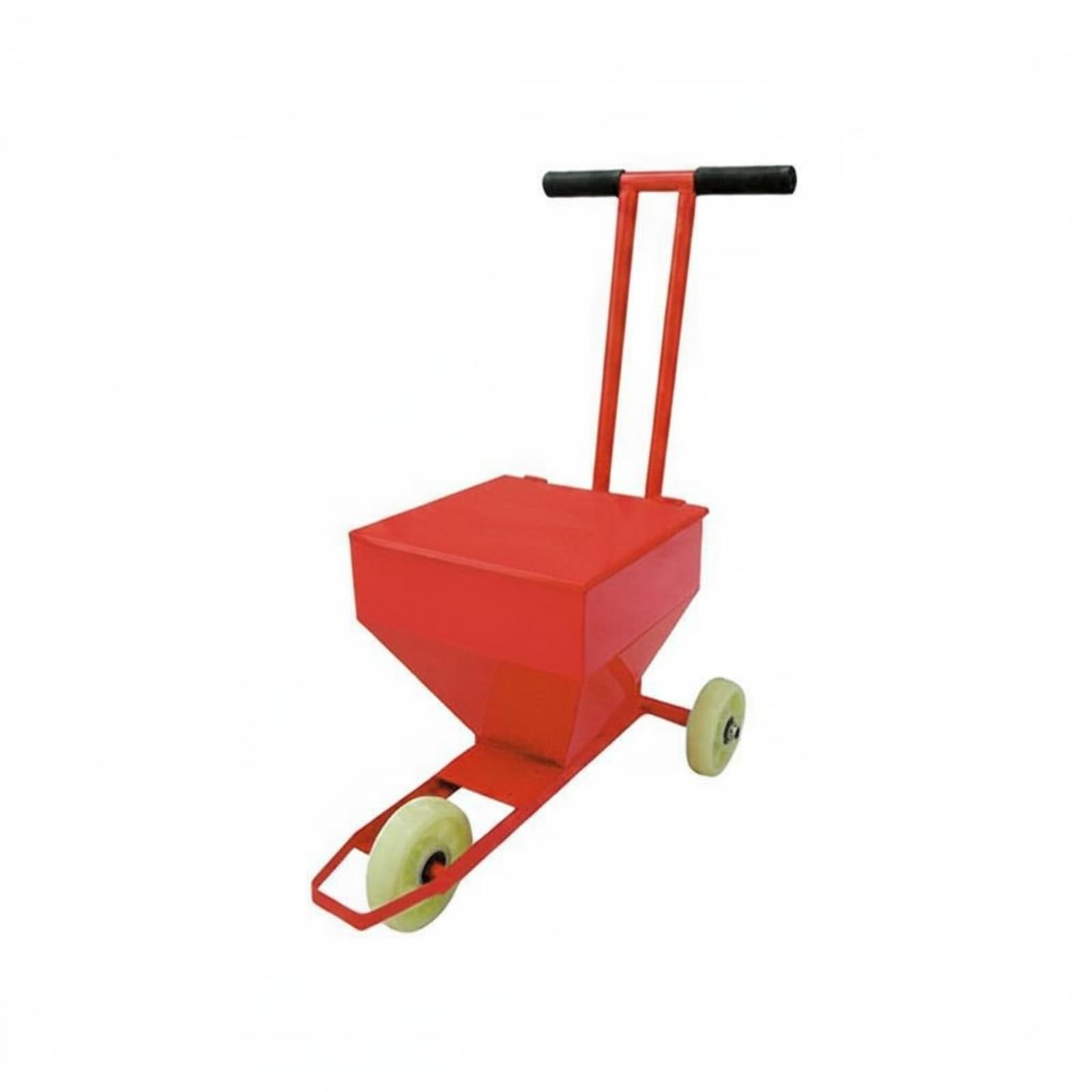 Carro Trazador de Cal Portátil Esparcidor de Cal Empuje Manual Máquina Delimitar Terrenos para Pista Deportiva, Patio Escolar, Obra