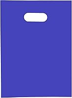 Vista 21 de 100 bolsas moradas de mercancía para pequeñas empresas, boutique y ventas al por menor, de 1.5 mil, 9 x 12 pulgadas, de plástico, gruesas