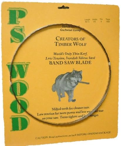 Timber Wolf Bandsaw Blade 111" x 1/2" x 3 TPI x .025 Thickness