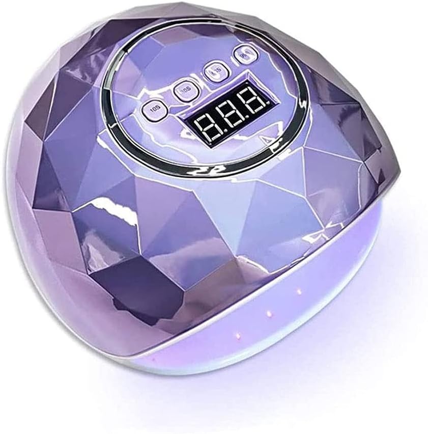 UV LED Nail Lamp, Professional Nail Dryer Gel Polish Light, UV LED Nail Polish Dryer Gel Machine for Manicure and Pedicure with Sensor and 4 Timers, Professional Nail Art Tools