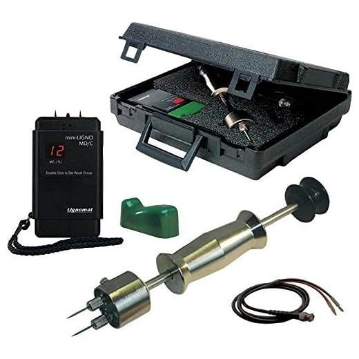Lignomat Pin Moisture Meter M2-M Package