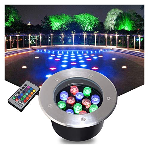 Spot LED encastrable extérieur RGB 9W IP67 pour illuminer vos soirées sur la terrasse