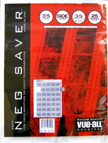 V8000 Vue-All 35M Negative Saver Side Load Pack of 25