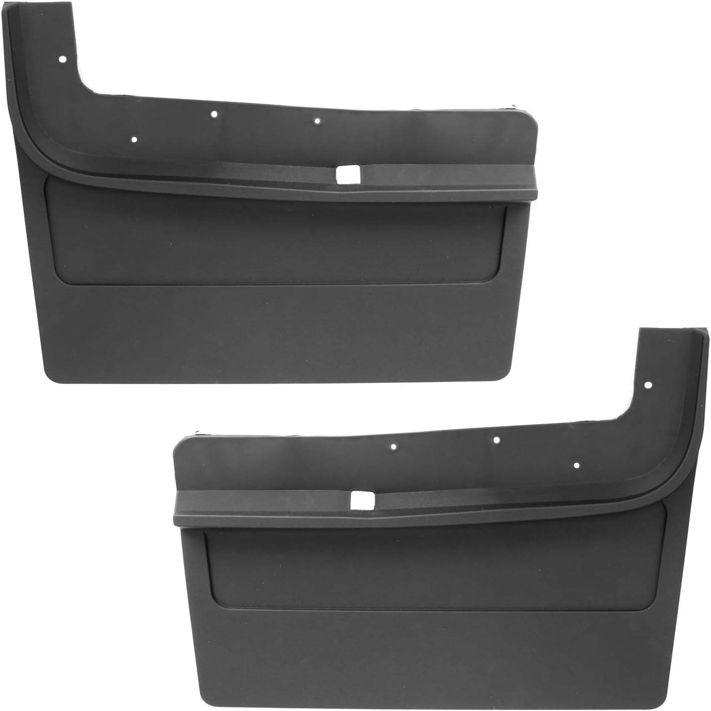 Rear Splash Guard Mud Flap Set Compatible with 2023 2024 2025 2026 F-ord F350 F450 Super Duty Dually Rear Splash Guards Mud Flaps Left & Right