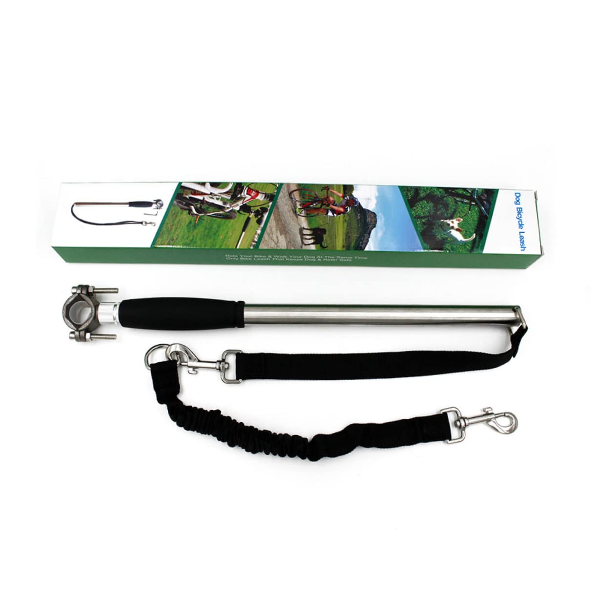 Housoutil Correa Retráctil para Perros Hands para Bicicleta Accesorios para Mascotas Correa para Paseos con Perros Y Entrenamiento para Mascotas