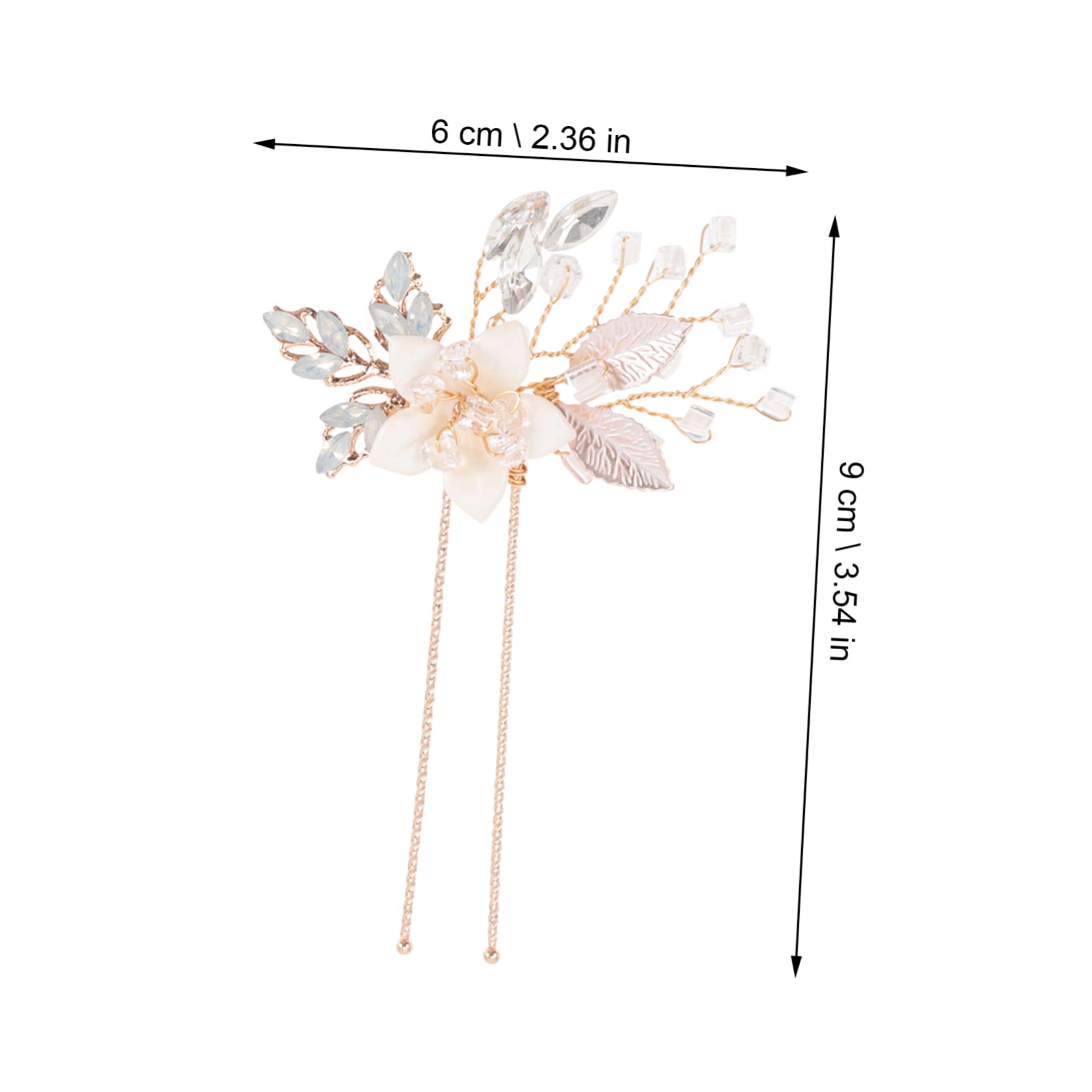 DOITOOL 5paare Rhinestone Flower Haarspangen Für Hochzeiten Elegante Braut Haarschmuck Mit Funkelnden Wasserdiamanten Für Einen Unvergesslichen Auftritt Bei Feierlichkeiten Und Festen