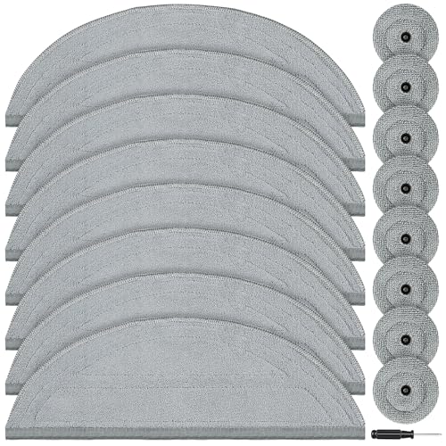 Lingettes Roborock Saros 10 lavables pour éliminer les traces de pas et taches sur le sol - 2