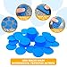 IKAYAS 50 Pcs 2 Inch Blue Carpet Spot Markers Floor Dots Floor Circles Spots for Classroom Decoration Teacher Preshool Kids Supplies