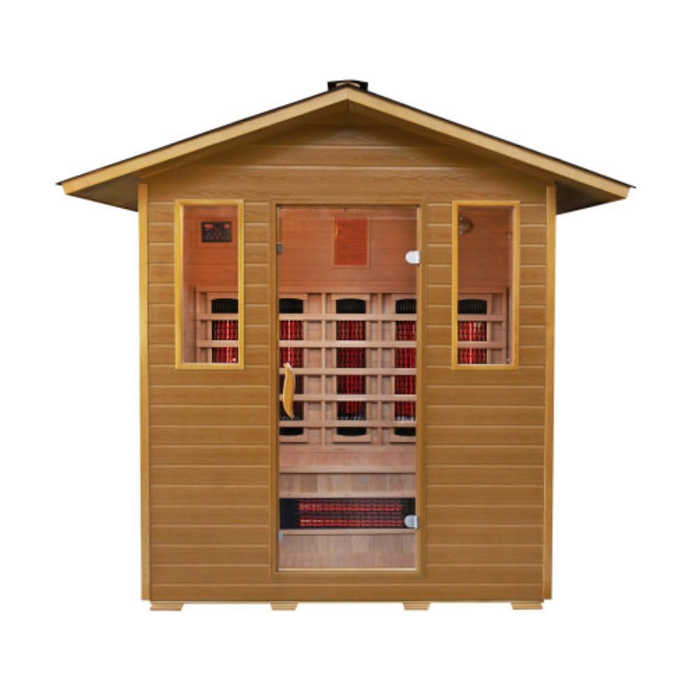 Cayenne 4-Person Outdoor Sauna