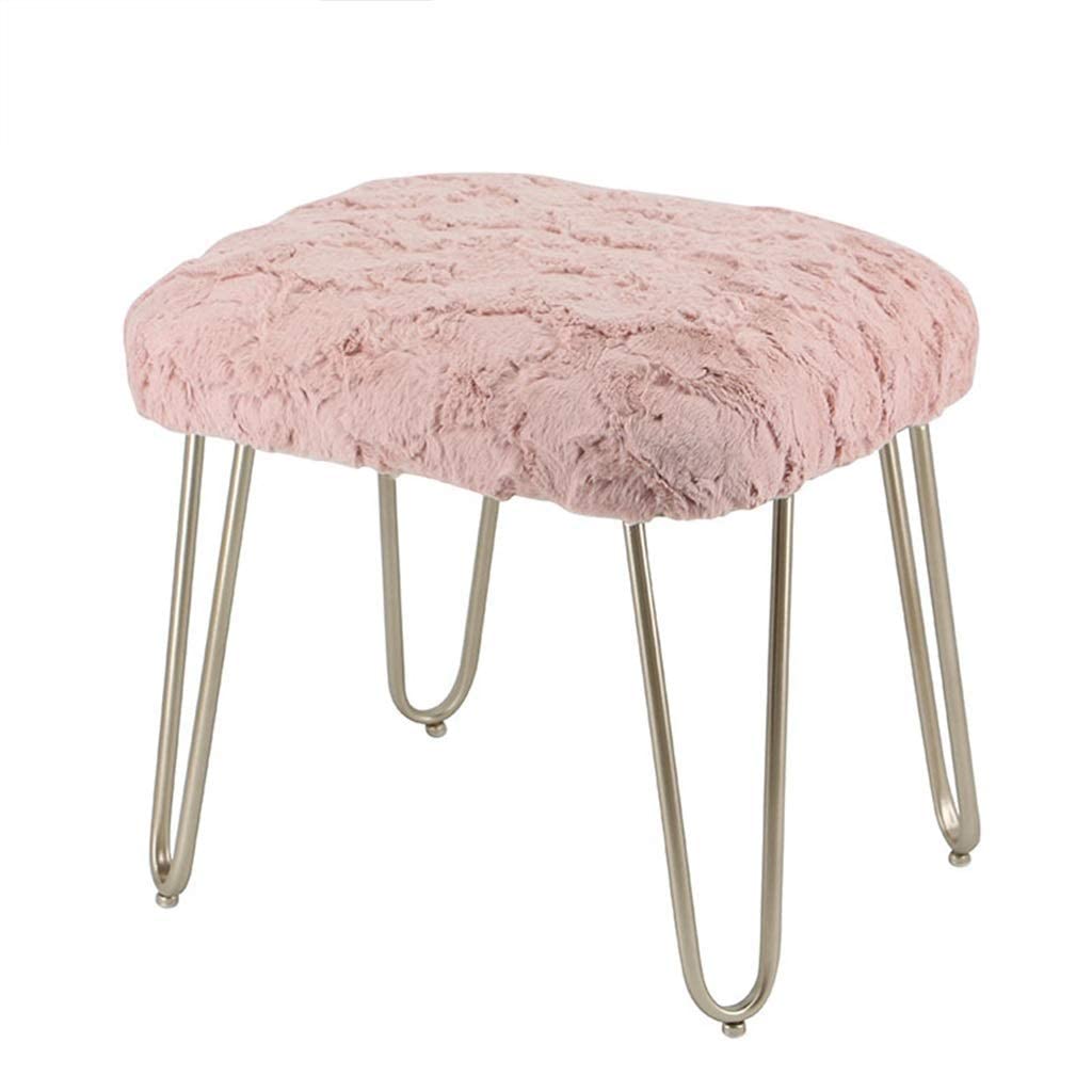 Ottoman vanity en bois pour créer un coin maquillage élégant chez soi