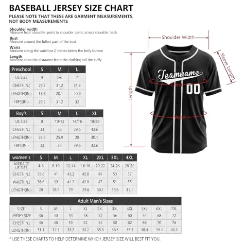 Jersey de béisbol personalizado con nombre y número, uniforme de equipo con botones cosidos, para hombres, mujeres y jóvenes miniatura 4