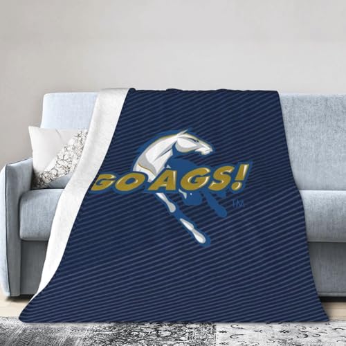 Uc Davis Aggies University Ultra-Soft Micro Fleece Blanket Soft Comfortable Flannel Blanket